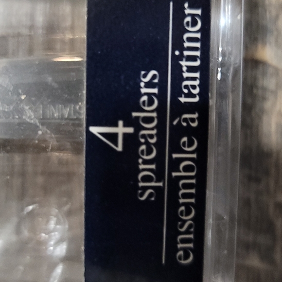 Brand NWT unopened for spreaders for cheese or butter Etc Christmas stainless SS - Picture 7 of 10